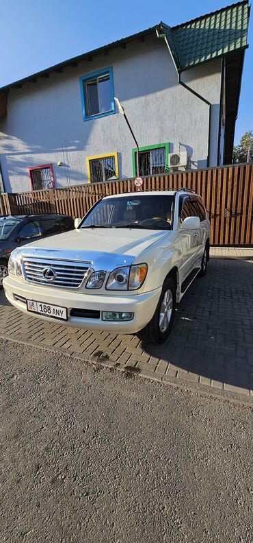 Lexus: Lexus LX: 2002 г., 4.7 л, Автомат, Газ, Внедорожник