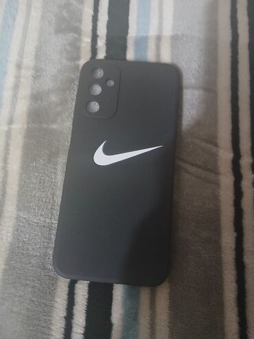 тех: Матовый чехол для смартфона с логотипом Nike - Цвет: черный, белый