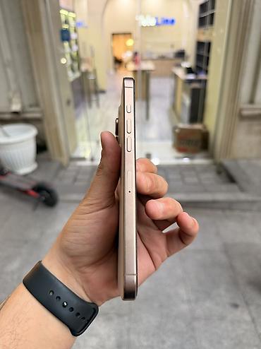 ayfon 24: IPhone 16 Pro Max, 1 TB, Desert Titanium, Zəmanət, Kredit, Simsiz şarj — 3