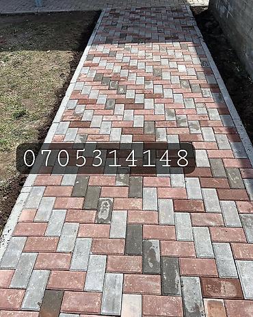 Брусчатка: Брусчатка кирпич, Тротуарная, Бетонная, Прессованная, Новый, Укладка, Гарантия, Бесплатный выезд — 10