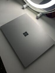 ноутбуки i3: Ноутбук, Microsoft Surface, 8 ГБ ОЗУ, Intel Core i5, 13.5 ", Б/у, Для работы, учебы, память SSD