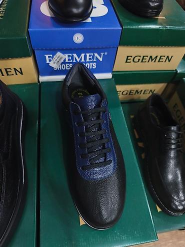 Ayaqqabılar: Kişi ayaqqabıları – klassik və gündəlik modellər - Material: qara və — 24