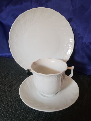 Ostali antikviteti: Set 1974-1989 trodelni Schirnding Bavaria. Pocelanski trodelni — 1