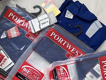 комбинезон tyvek: Portwest Coverall – Bizflame Plus, antistatik və alovadavamlı iş — 1