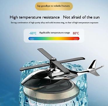 pribor 07: Helikopter formalı avtomobil ətirləndiricisi - Material: yüksək — 2