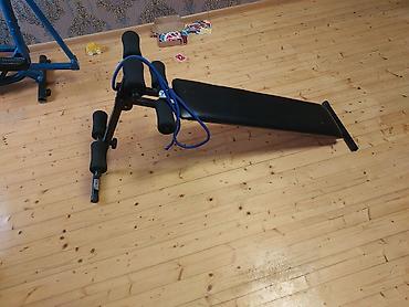 Ev üçün fitness dəsti - Elliptik trenajor və velotrenajor
