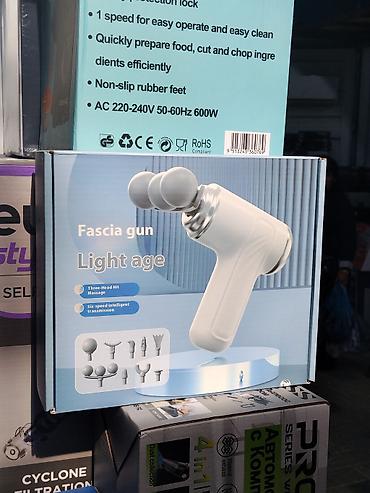 Массажный пистолет Fascia Gun Light Age - Конструкция с тремя at lalafo.kg Массажный пистолет Fascia Gun Light Age - Конструкция с тремя