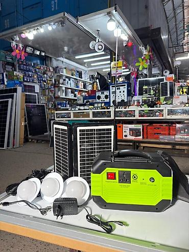 Генераторы: Комплект солнечной электростанции для дома и дачи. Включает в себя — 4