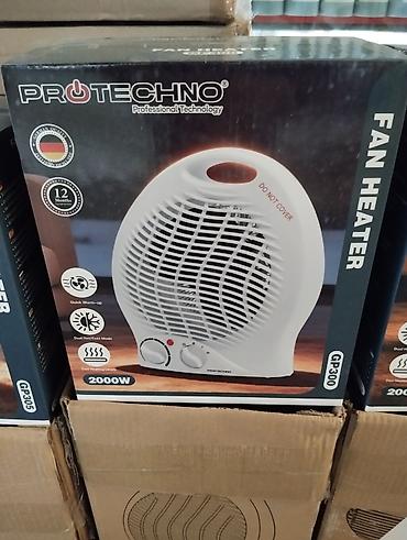PROTECHNO GP300 Fan Heater – 2000W Xüsusiyyətlər: - 2000W güc