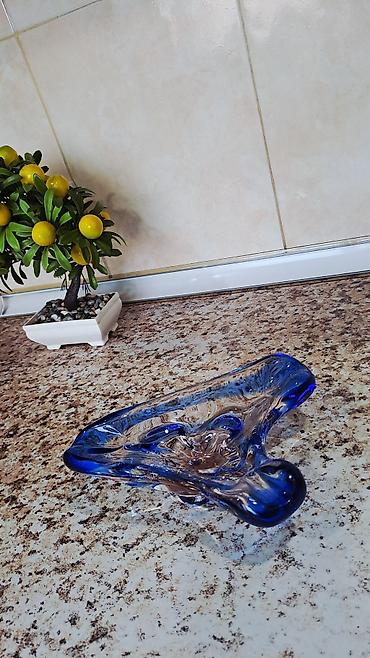 meduza qab: Qedimi “Meduza” şüşə məmulatı - Material: əl üsulu ilə hazırlanmış — 8