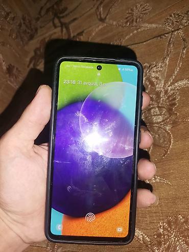 macbook air m3: Samsung Galaxy A52, 128 GB, rəng - Mavi, Barmaq izi — 2