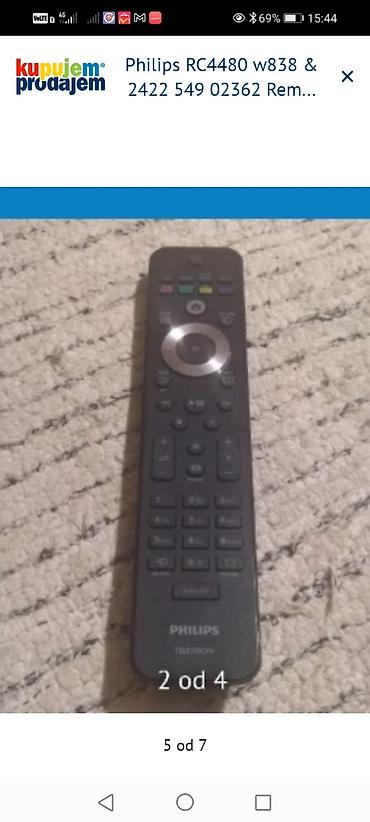 Aksesoari za TV i video: Philips univerzalni daljinski upravljač za TV/Video - Model brenda — 12