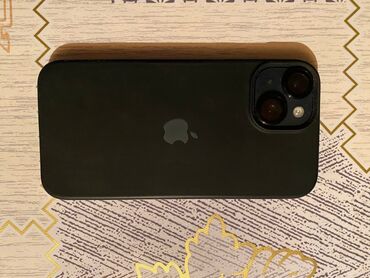 телефон самсунг с: IPhone 14, Б/у, 128 ГБ, Синий, Зарядное устройство, Защитное стекло, Кабель, 85 %