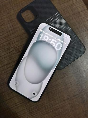 iphone 16 plus ikinci el: IPhone 15, 128 GB, Qara, Face ID — 1