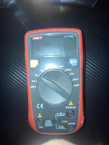elektrik bag qaycisi: UNI-T UT136D rəqəmsal multimetr. Elektrik və elektronika işləri üçün — 1