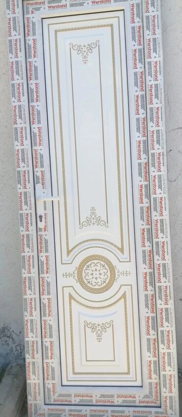 Plastik qapılar: Yeni Plastik qapı 80x200 sm Zamok ilə, Zəmanətli, Pulsuz quraşdırma, Ödənişli çatdırılma, Rayonlara çatdırılma — 3