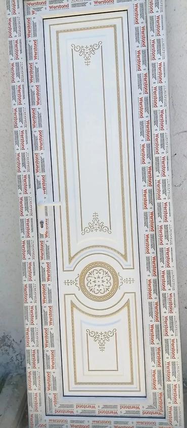 plastic qapi: Yeni Plastik qapı 80x200 sm Zamok və çərçivə ilə, Zəmanətli, Pulsuz quraşdırma, Pulsuz çatdırılma, Ödənişli çatdırılma, Rayonlara çatdırılma — 4