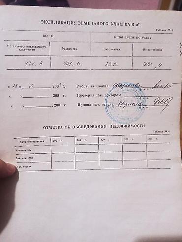 Продажа коттеджей и домов: 4.71 сотки Дом 50.79 КВ Год постройки -1978 Саман,кирпич. Отопление — 10