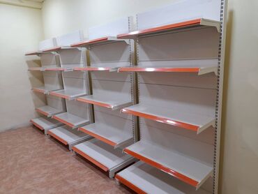 Rəf vitrinləri: Mağaza və marketlər üçün divar və ikitərəfki vitrin rəflər Vitrin — 8