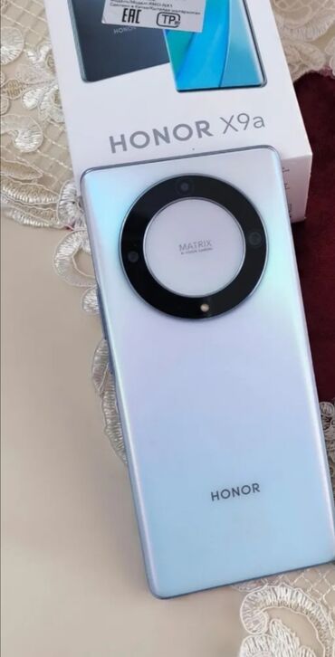 tələfon: Honor X9a, 128 GB, rəng - Ağ, İki sim kartlı