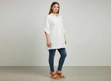 bluzka body plus size: Туніка жіноча, розмір XL