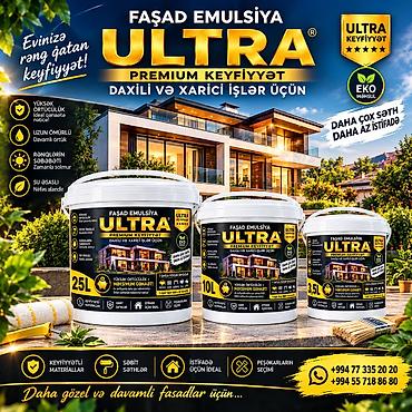 örtü: Akril Fasad üçün boya, Suya davamlı — 1