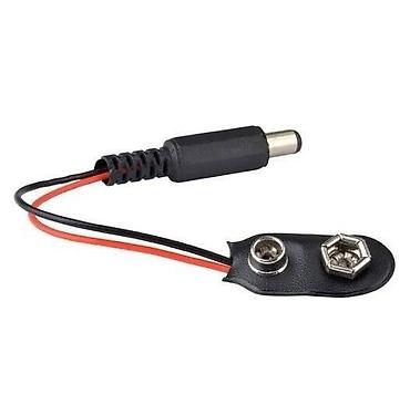 tapsi adaptör: 9V Batareya Barrel Dönüşdürücü Kabel – Arduino ilə uyğun 9V batareya — 2