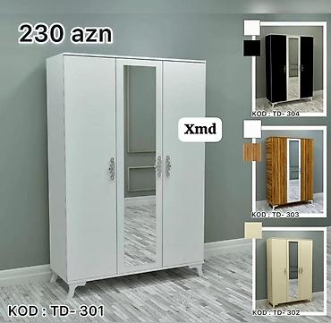 kombi şkaf: Məhsul: Geyim şkafları (bir neçə model) - 3 qapılı, asılqanlı və — 3