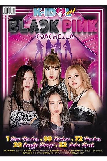 Спорт и хобби: BLACKPINK mövzulu “K-Idol Mix” jurnal dəsti. Dəstin üz qabığında — 1