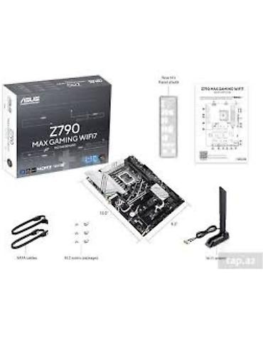 asus x515m: ASUS Z790 MAX GAMING WIFI7 anakarti - Platforma: Intel Z790 çipset - — 1