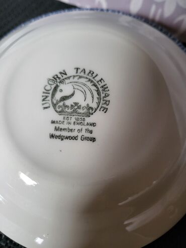 Kuhinjski setovi: Engleske cinije Schwepper Wedgwood 70te. Engleske cinije za salate — 12