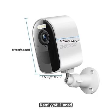 güneş paneli kamera: Akummlyatorlu WIFI Kamera ishiq olmayanda bele 3/5 gun zaryatka — 3