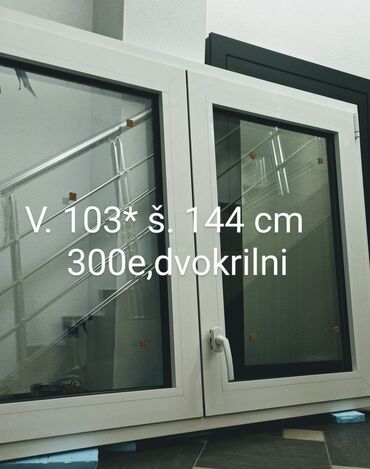 Prozori: Aluminijumski termo prozori sa termo niskoemisionim staklima,novi — 9