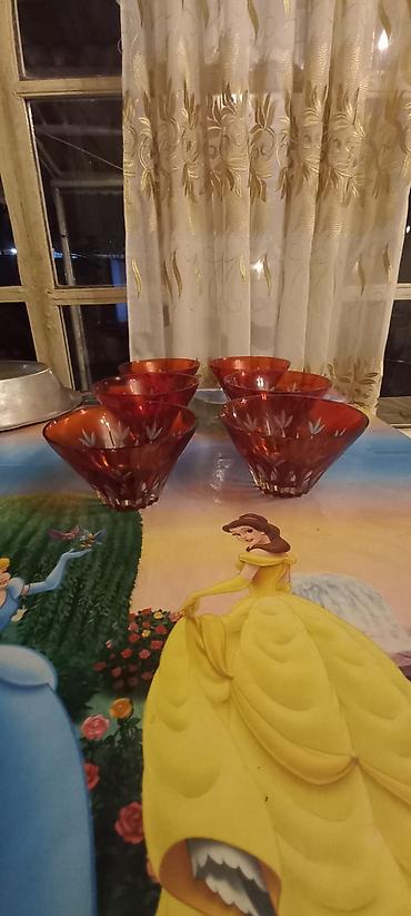 Çay dəstləri və servizlər: Çay dəsti, rəng - Göy, Farfor — 20