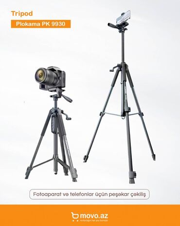 Haima: 📦 Tripod Ştativ Plokama PK 9930 | EL-026 Fotoaparat və telefonlar