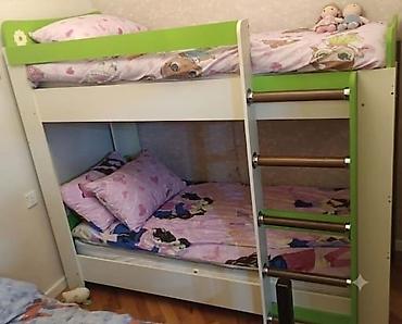 Digər mebel: L🅰/ iki mərtəbəli çarpayı 200 azn. Ölçü 2x90 Matrasları var. Hal — 1