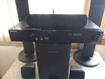 Аудиотехника: Samsung ev kinoteatrı – 5.1 kanal DVD receiver və akustika dəsti tam — 5