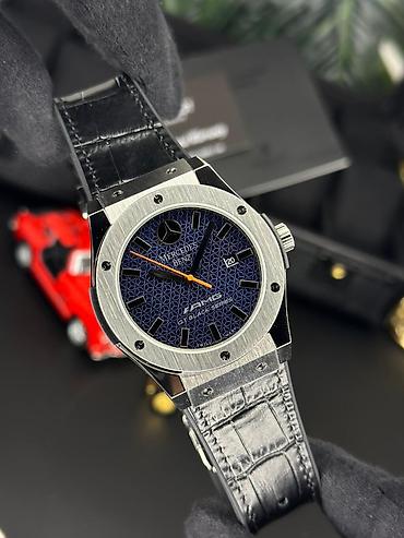 Qol saatları: Yeni, Qol saatı, Hublot, rəng - Qara — 16