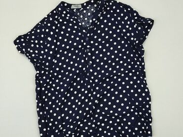 bluzki na krótki rękaw damskie plus size: Сорочка жіноча, M, стан - Хороший