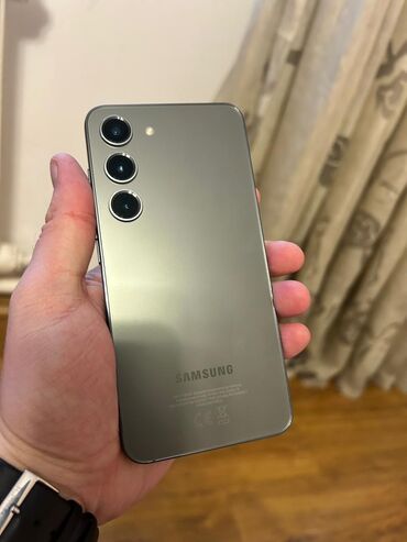 samsung 8190: Samsung Galaxy S23, Б/у, 256 ГБ, цвет - Зеленый, 2 SIM, eSIM