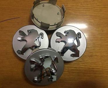 Gume i felne: ČEPOVI POKLOPCI ZA FELNE PEUGEOT 3D 60MM/56MM - ORIGINALNI | — 1