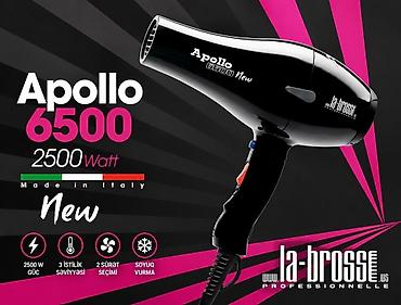 Hava feni APOLLO 6500 Текст APOLLO 6500 PROFESSİONAL HAVA FENİ – 2500
