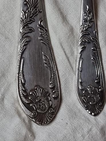 Наборы посуды: СССР КОРОЛЕВСКИЙ Столовый НАБОР 24 ПРЕДМЕТА. ПОКРЫТЫЕ СЕРЕБРОМ — 17