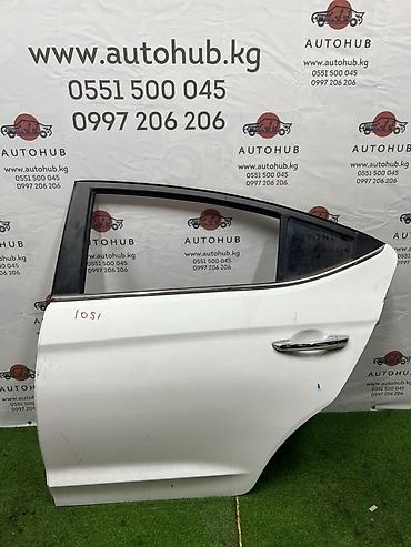tur: Дверь Hyundai Avante AD 1.6 TURBO G4FJ T-GDI 2017 задн. лев. (б/у) — 1