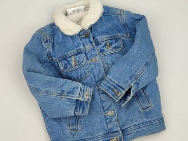 smyk kurtki dla dziewczynek zimowe: Children's jeans jacket, 2-3 years, 92-98 cm, Disney, condition - Perfect