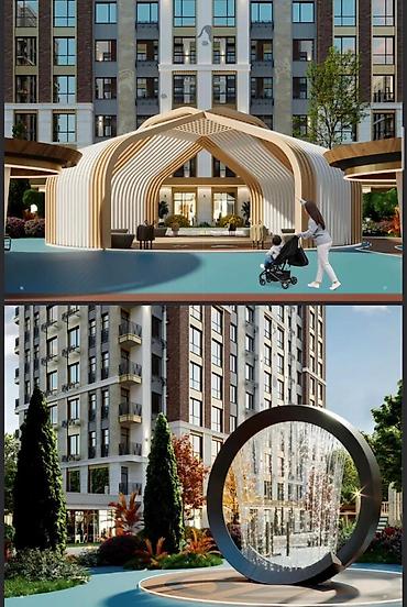 квартиры ортосай: 3 комнаты, 81 м², Орто-Сай с. Элитка, 4 этаж, ПСО (под самоотделку) — 3
