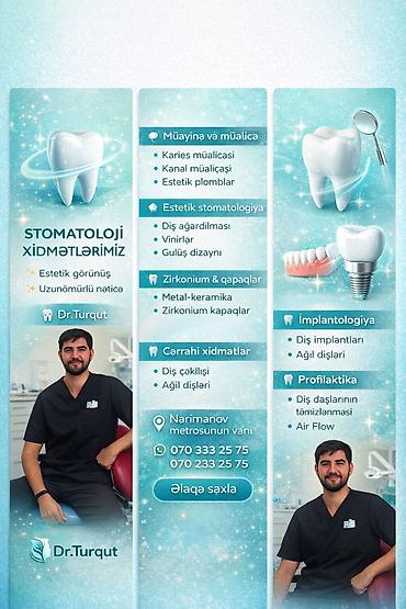 mualice: 🦷 Stomatoloji Xidmətlərimiz ✔️ Lazer ilə dişlərin plomblanması ✔️ — 1