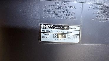vitirin soyuducu type 1: Sony LCD televizor, model KLV-40V400A. Əsas xüsusiyyətlər: - Brend — 2