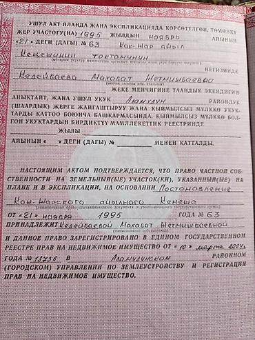 земля кемин: 25 соток Для бизнеса, Газ, Электричество, Водопровод — 5