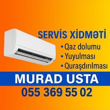 Kondisionerlər: Təmir, Kanal tipli kondisionerlər, Təmizləmə, Zəmanətlə, Pulsuz diaqnostika